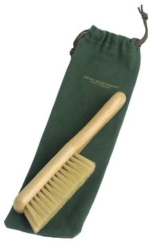 Luxury Clothes Brush in Green Bag