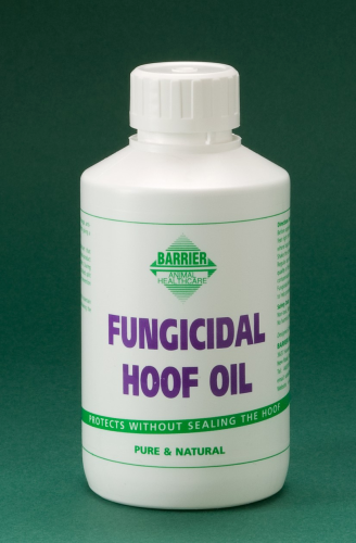 Fungicidal Hoof Oil Schwarz 500 ml Flasche